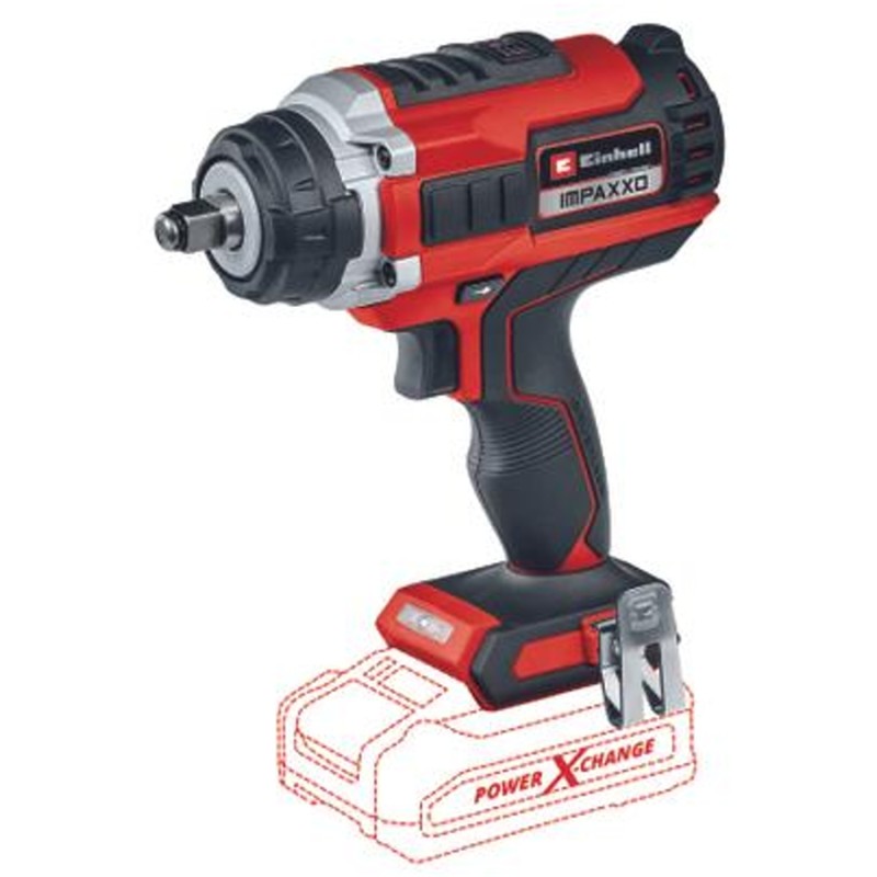 Einhell IMPAXXO 18/400 18V 400Nm Kömürsüz Darbeli Solo Akü Hariç Akülü Somun Sıkma