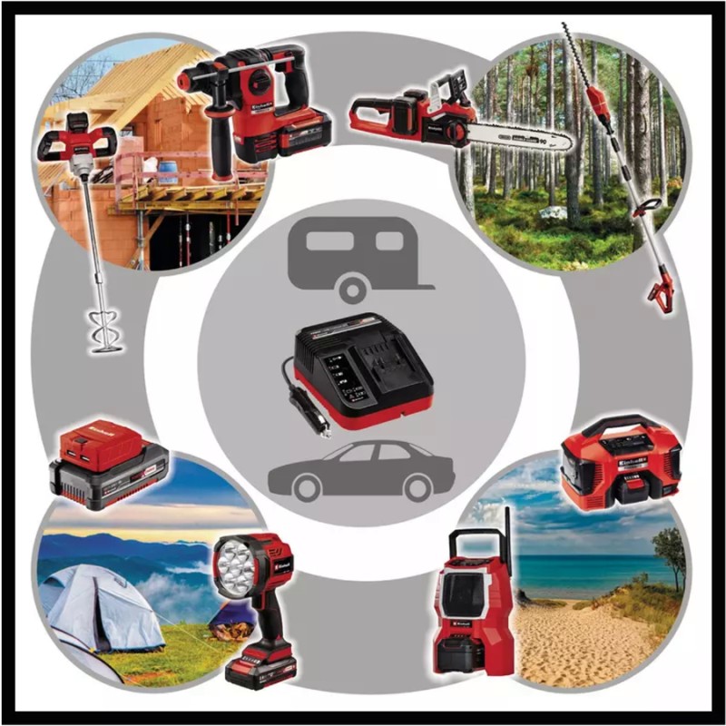 Einhell PXC Car Araç Şarj Cihazı