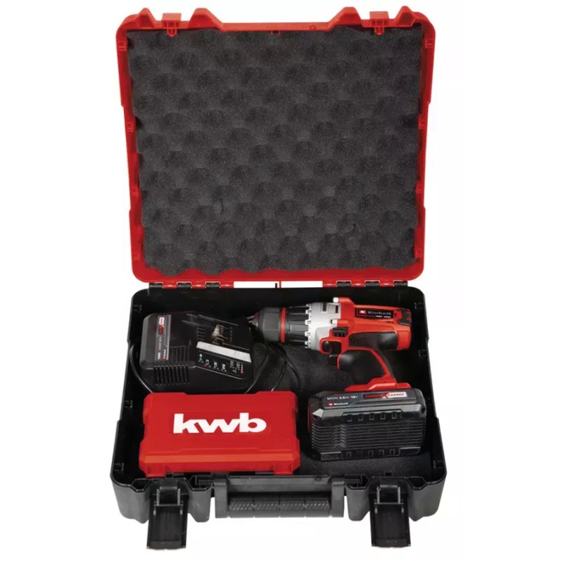 Einhell TE CD 18/2 Li i BL 1Adx2.5Ah 44Nm Darbeli Akülü Matkap Set