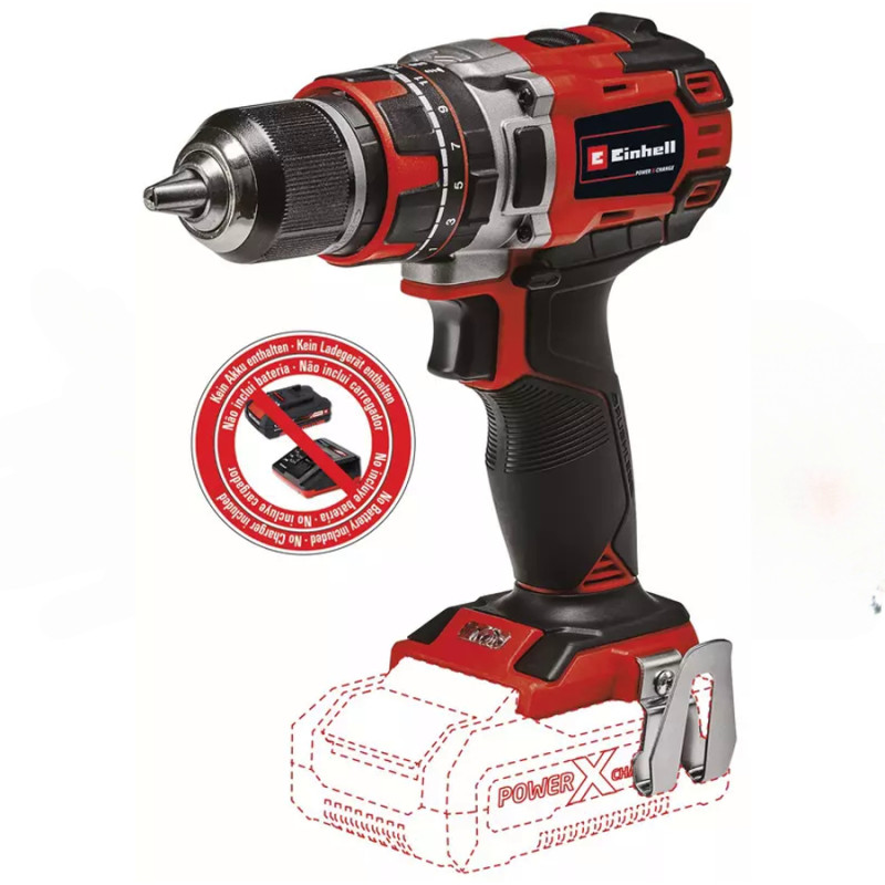 Einhell TE CD 18/50 Li i Solo Akü Hariç Darbeli Akülü Vidalama