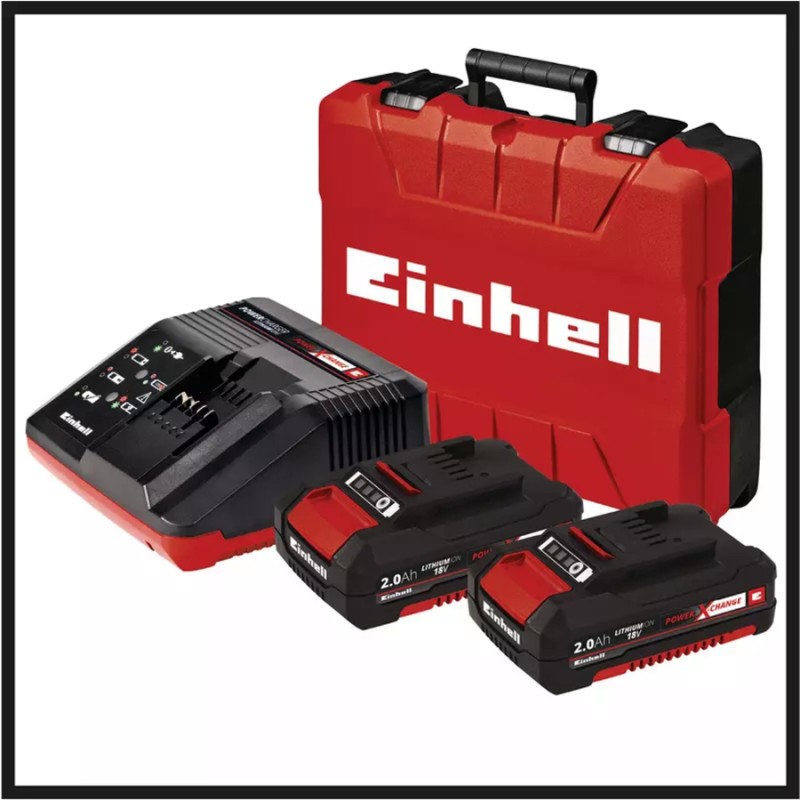 Einhell TE CD 18 li ion BL 2Adx2.0Ah Akü dahil Darbeli Akülü Vidalama