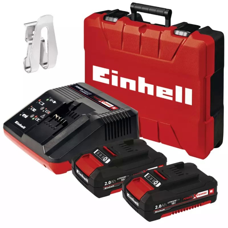 Einhell TE CD 18 li ion BL 2Adx2.0Ah Akü dahil Darbeli Akülü Vidalama