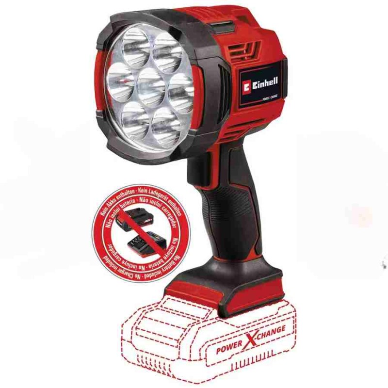 Einhell TE CL 18/2500 LiAC Solo Akü Hariç Akülü Projektör El Feneri