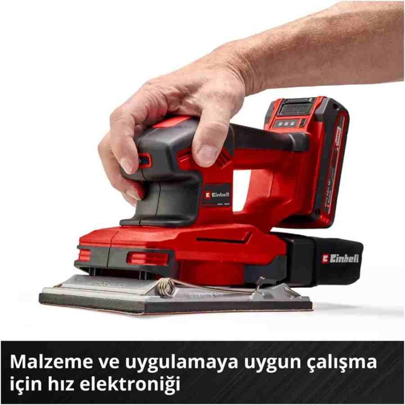 Einhell TE OS 18/230 Li 110x230mm Dikdörtgen Solo Akü Hariç Titreşimli Akülü Zımpara