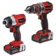 Einhell TP 18V BL Akülü Darbeli Matkap ve Akülü Vidalama İki Akülü Set