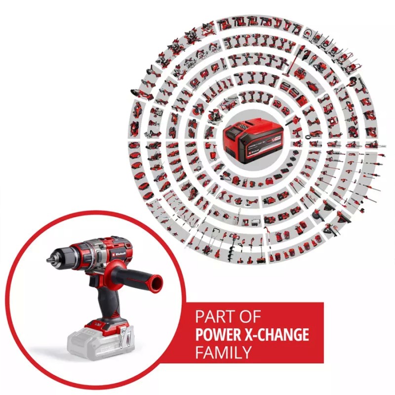 Einhell TP CD 18/80 Li i BL Solo Metal Mandren 80Nw 2vites 22tork 1.44kg Akü Hariç Darbeli Akülü Matkap