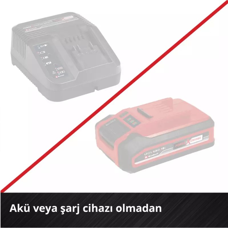 Einhell TP CD 18/80 Li i BL Solo Metal Mandren 80Nw 2vites 22tork 1.44kg Akü Hariç Darbeli Akülü Matkap