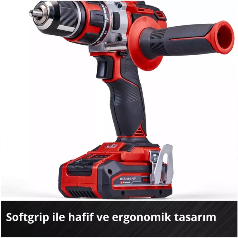 Einhell TP CD 18/80 Li i BL Solo Metal Mandren 80Nw 2vites 22tork 1.44kg Akü Hariç Darbeli Akülü Matkap