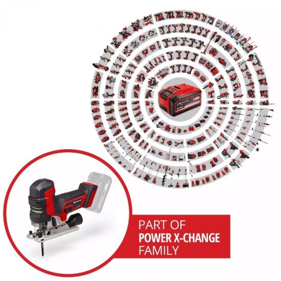 Einhell TP JST 18/135 Li BL 18V 135mmAhşap 10mmÇelik 3500dk 1.96kg Solo Akü hariç Akülü Dekupaj Testere