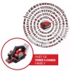 Einhell TP PL 18/3 Li BL 18V 3mm derinlik 82mm genişlik 2.63kg Solo Akü Hariç Akülü Planya Makinesi