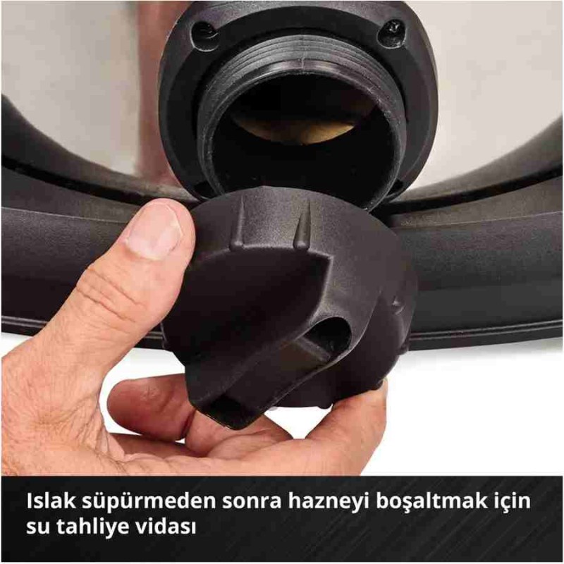 Einhell TP VC 36/30 S Auto Solo Akü Hariç Akülü Islak/Kuru Süpürge