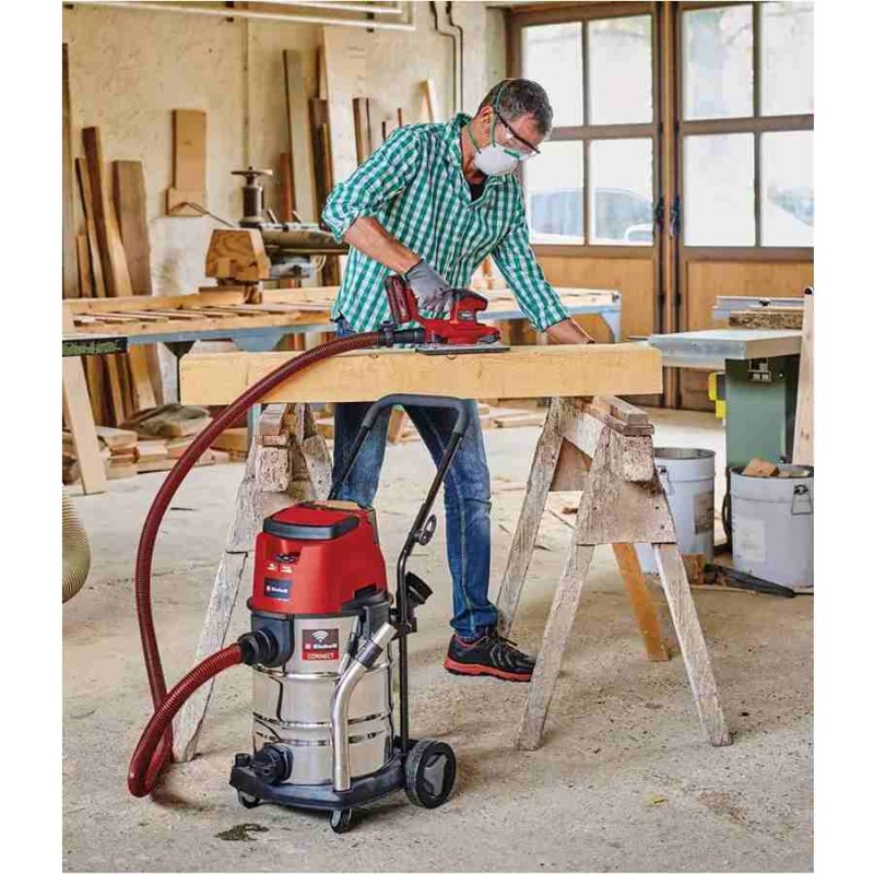 Einhell TP VC 36/30 S Auto Solo Akü Hariç Akülü Islak/Kuru Süpürge