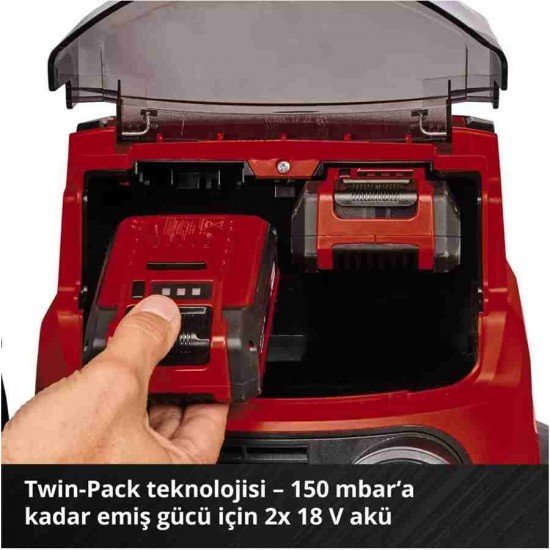 Einhell TP VC 36/30 S Auto Solo Akü Hariç Akülü Islak/Kuru Süpürge