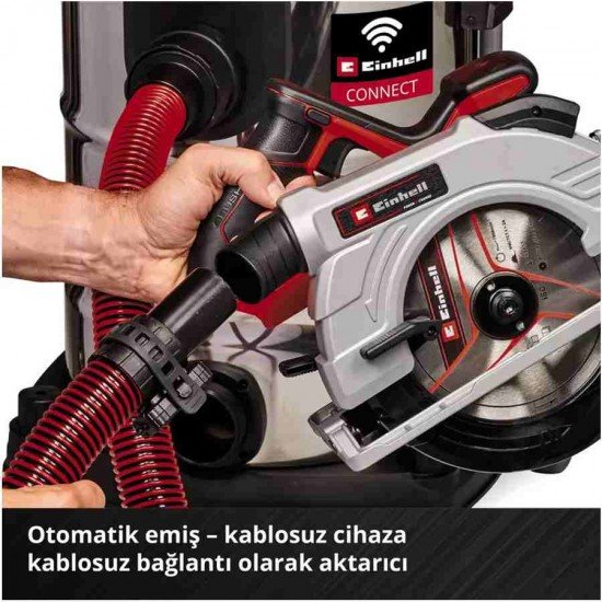 Einhell TP VC 36/30 S Auto Solo Akü Hariç Akülü Islak/Kuru Süpürge