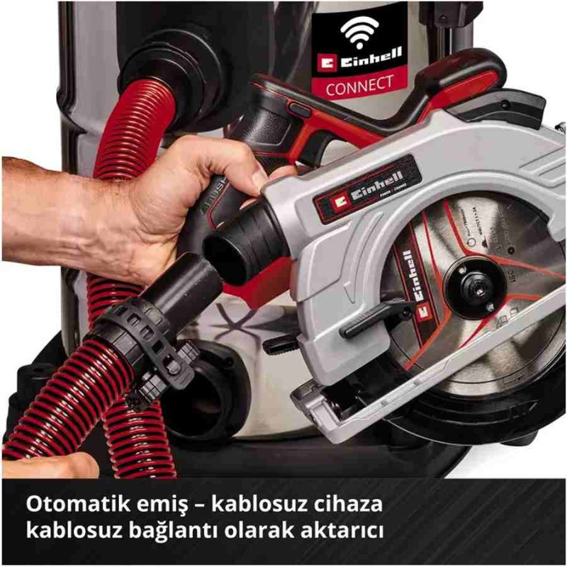 Einhell TP VC 36/30 S Auto Solo Akü Hariç Akülü Islak/Kuru Süpürge