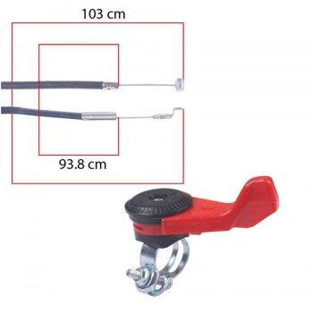 Ekinal EK 700 D33 İç Tel103cm Dış Koruma83cm Gaz Teli Dahil Gaz Kolu Ekinal EK 700 D33 İç Tel103cm Dış Koruma83cm Gaz Teli Dahil Gaz Kolu
