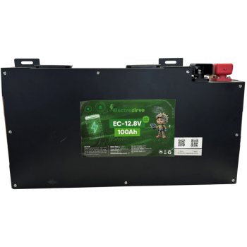 Electrozirve 12.8V 100Ah Lifepo4 li ion Akü