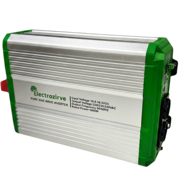Electrozirve IC1000 12V 1000W 1.9kg Tam Sinüs İnvertör