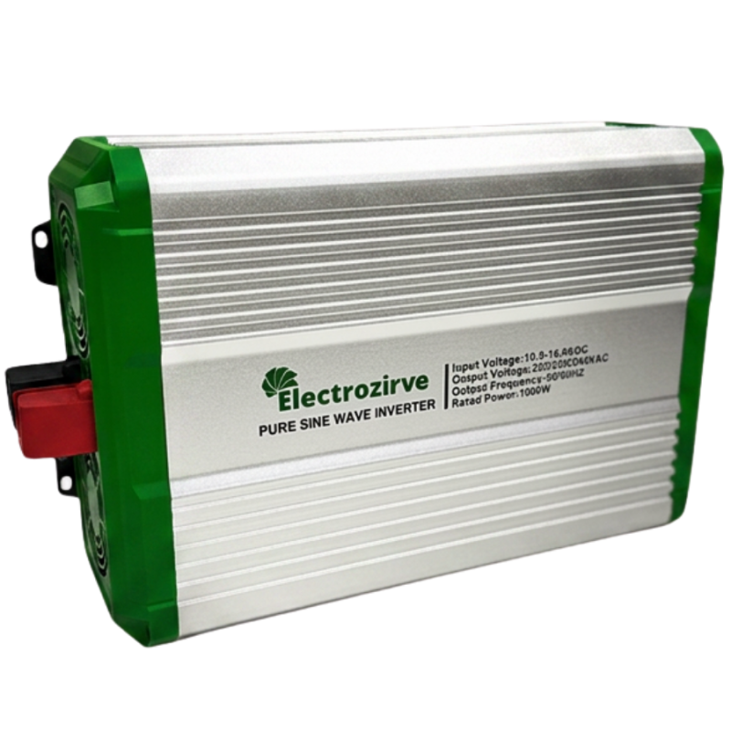 Electrozirve IC1000 12V 1000W 1.9kg Tam Sinüs İnvertör