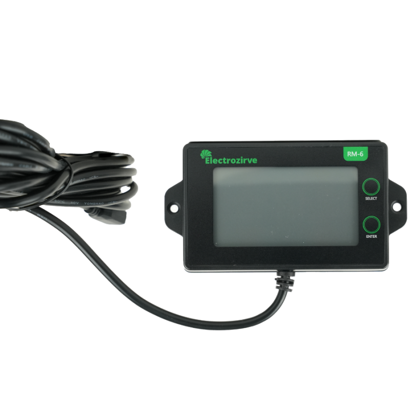 Electrozirve RM6 MPPT Modül Harici Ekran