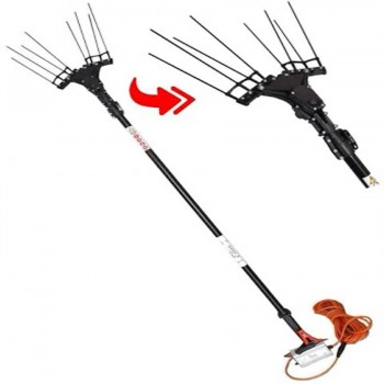 Elia 33V 540W 3.4m 2.8kg 960d/dk Teleskopik Taraklı Çırpıcı Akülü Zeytin Hasat Makinesi