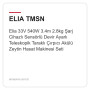Elia 33V 540W 3.4m 2.8kg Şarj Cihazlı Sensörlü Devir Ayarlı Teleskopik Taraklı Çırpıcı Akülü Zeytin Hasat Makinesi Seti