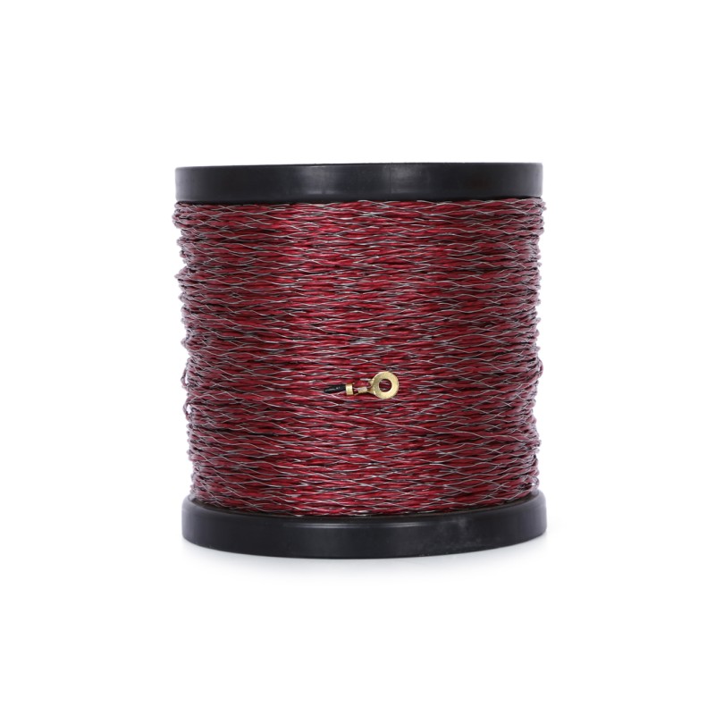 Eminent EC027 2x0.4mm 250m Bordo 0.22mm Halatlı Çelik Telli Elektrikli Çit İpi Eminent EC027 2x0.4mm 250m Bordo 0.22mm Halatlı Çelik Telli Elektrikli Çit İpi