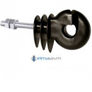 Eminent EC041 100ad Elektrikli Çit Çelik Civata ve Somunlu Plastik İzolatör