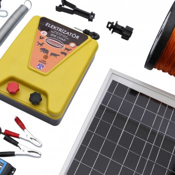 Eminent EC014 Güç Ayarlı Solar Akülü Çit Cihazı Seti