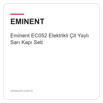 Eminent EC052 Elektrikli Çit Yaylı Sarı Kapı Seti Eminent EC052 Elektrikli Çit Yaylı Sarı Kapı Seti
