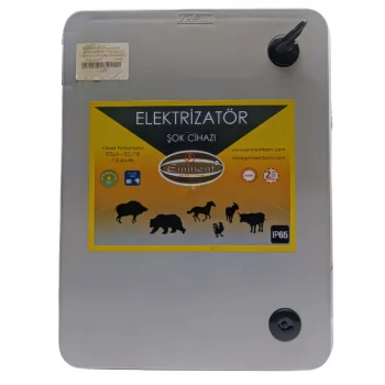 Eminent EC09 giriş12V Çıkış15000V 7.8joule Panolu Elektrikli Çit Cihazı Pro Set