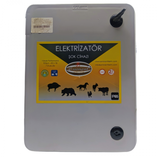 Eminent EC017 Panolu Elektrikli Çit Cihazı Seti