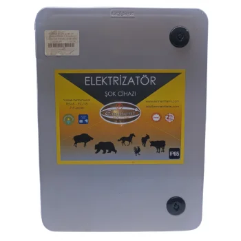 Eminent EC09 giriş12V Çıkış15000V 7.8joule Panolu Elektrikli Çit Cihazı Pro Set