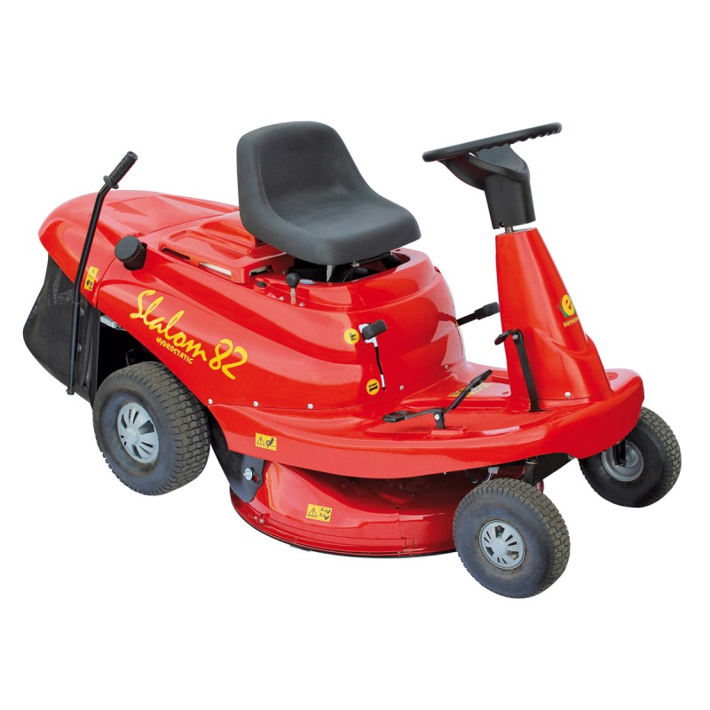 Eurosystems Slalom 82 13.5bg 352cc 80cm 150lt 165kg Loncin352 OHV Tek Silindir 2x2 Çeker 4T Benzinli Çim Biçme Traktörü