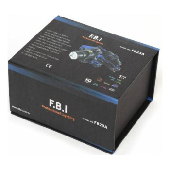 FBI F 823A Su Geçirmez Şarjlı Kafa Lambası
