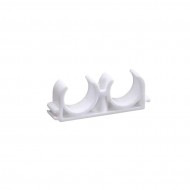 Fırat 20mm 19x29.6x64.4x30mm 3/4 PPRC Çiftli Boru Kelepçe