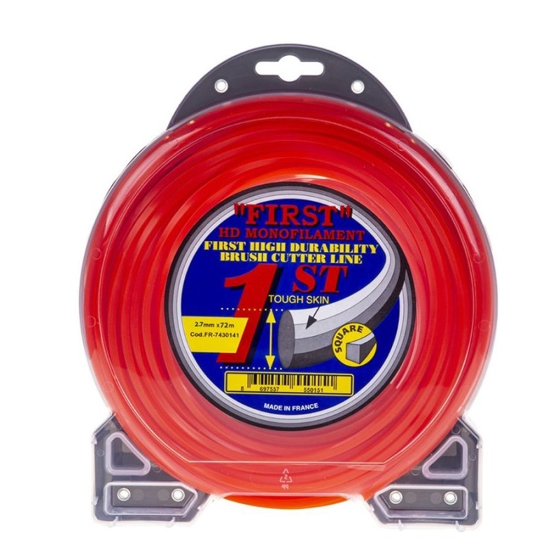First 2.7mm 72m Kırmızı Yuvarlak Daire Misina