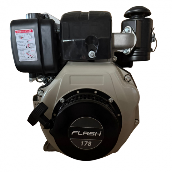 Flash 178 F 7bg 296cc İpli Konik 4T Dizel Motor