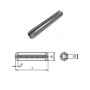 bluebee DIN1481 ISO8750 5x25mm Siyah Yarıklı Pim