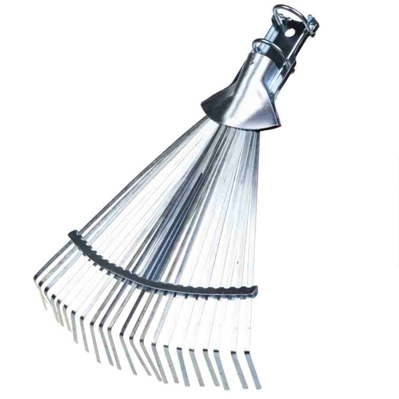 Formosa 46cm 22diş Kancalı Sap Hariç Yumuşak Çelik Metal Ayarlı Yelpaze Tırmık