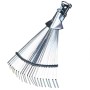 Formosa 46cm 22diş Kancalı Sap Hariç Yumuşak Çelik Metal Ayarlı Yelpaze Tırmık