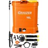 Graizer 16lt 130cm 5.5kg 12V 8Ah Sırt Tipi Akülü İlaçlama Makinesi Graizer 16lt 130cm 5.5kg 12V 8Ah Sırt Tipi Akülü İlaçlama Makinesi