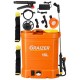 Graizer 16lt 130cm 5.5kg 12V 8Ah Sırt Tipi Akülü İlaçlama Makinesi