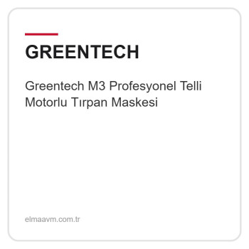 Greentech M3 Profesyonel Telli Motorlu Tırpan Maskesi Greentech M3 Profesyonel Telli Motorlu Tırpan Maskesi