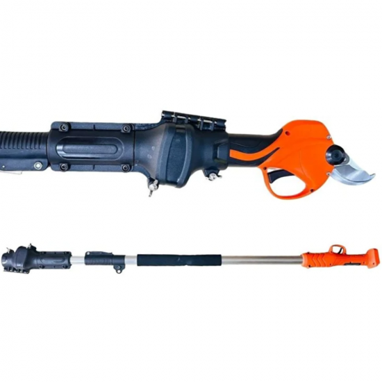 Haktaş HKT571 40mm 21V 4Ahx2Ad 2.8kg Led Ekran Uzatma Borulu Set Kablosuz Akülü Budama Makası Haktaş HKT571 40mm 21V 4Ahx2Ad 2.8kg Led Ekran Uzatma Borulu Set Kablosuz Akülü Budama Makası