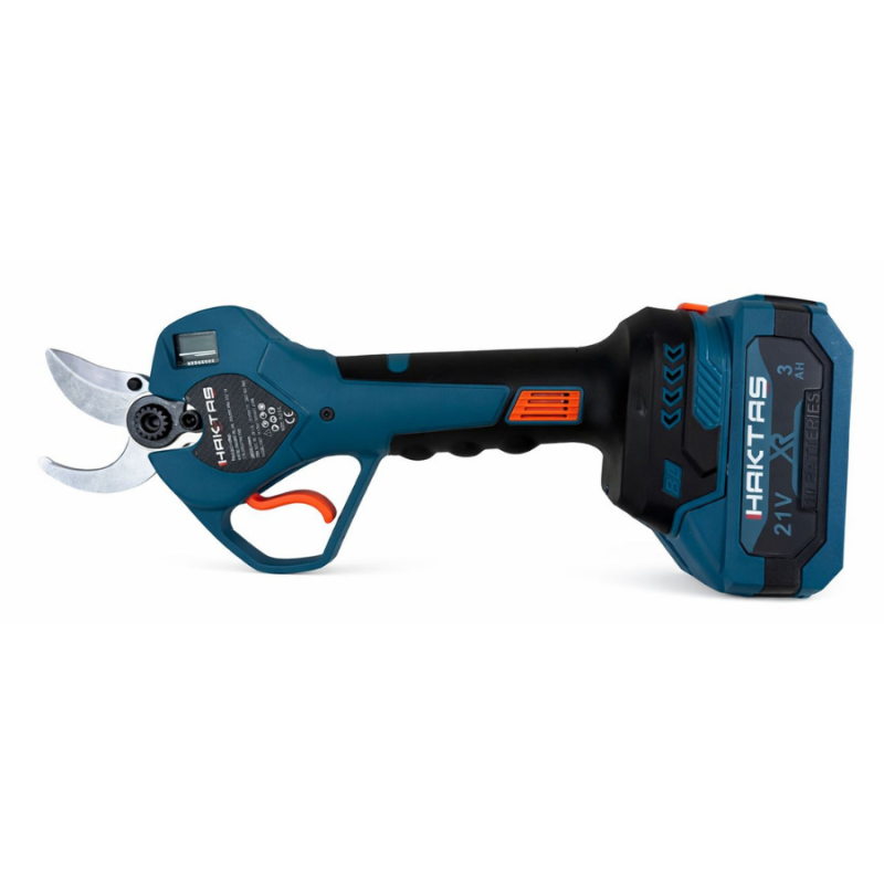 Haktaş HKT8601 40mm 21V 3Ahx2Ad 2.9kg Led Ekran Uzatma Borulu Set Kablosuz Akülü Budama Makası