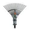 Handy 3005 22parmaklı Kelepçeli Çelik Çim Tırmığı