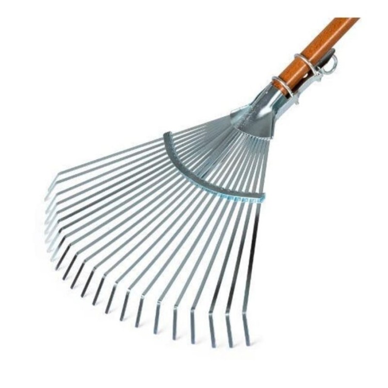 Handy 3006130 130cm 32/50cm 22 Parmaklı Ayarlı Saplı Çim Tırmığı