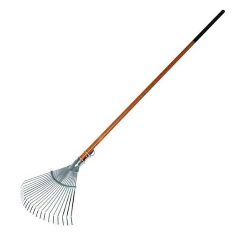 Handy 3006130 130cm 32/50cm 22 Parmaklı Ayarlı Saplı Çim Tırmığı