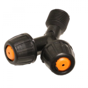 HB Veta Sırt Tipi Akülü İlaçlama Makinesi 2 li Püskürtme Tabancası Yedek Ucu